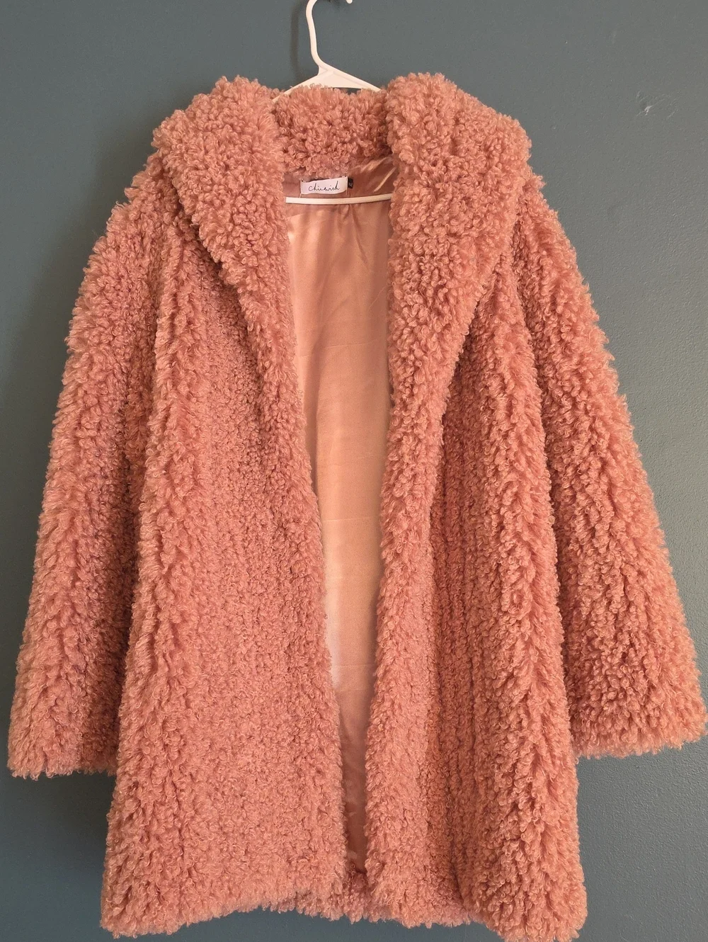 Women's Rose Teddy Coat